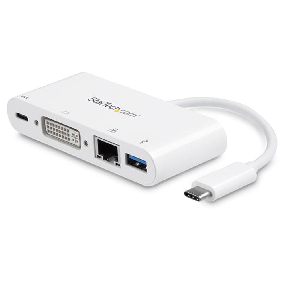 USB-C Multiport Adapter - PD - DVI - GbE USB-C Multiport Adapter - PD - DVI - GbE